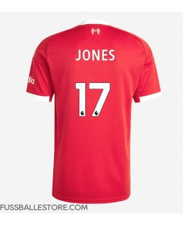 Günstige Liverpool Curtis Jones #17 Heimtrikot 2025-26 Kurzarm